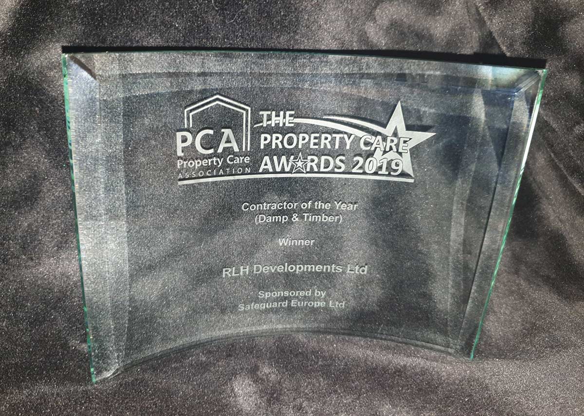 Property Care Association Award Winner 2019 - Contractor of the Year